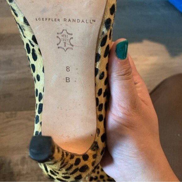 Loeffler Randall cheetah animal print heels - Picture 5 of 8